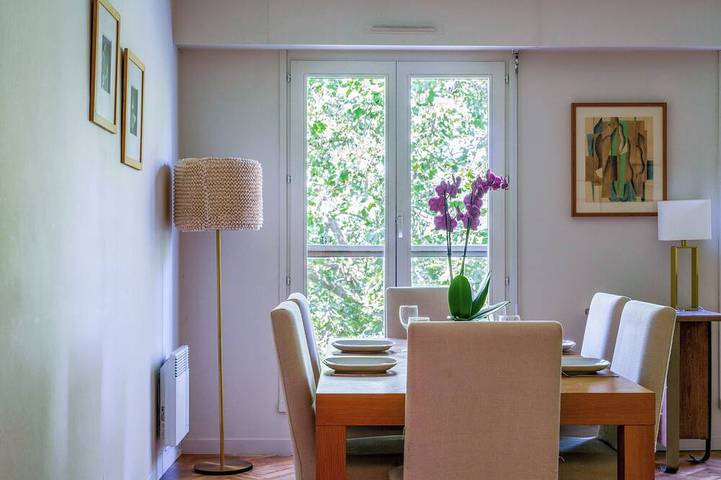 Location de vacances pour 4 personnes, avec balcon à Tours