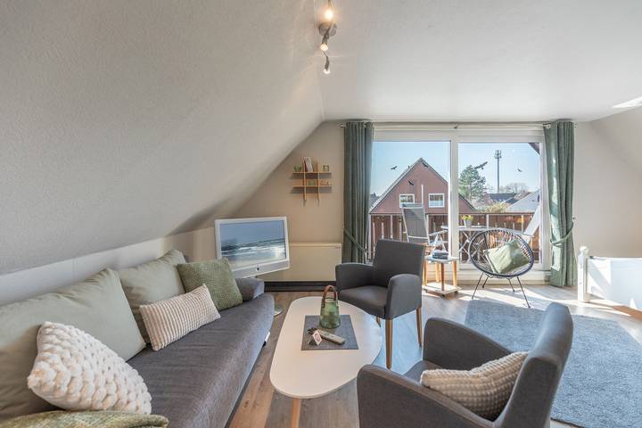 Ferienwohnung für 2 Personen, mit Balkon in Friedrichstadt
