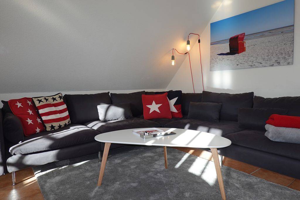 Ganze Wohnung, Urlaub im Hüs Dikstian in Alkersum in Nordfriesische Inseln (Schleswig-Holstein), Alkersum