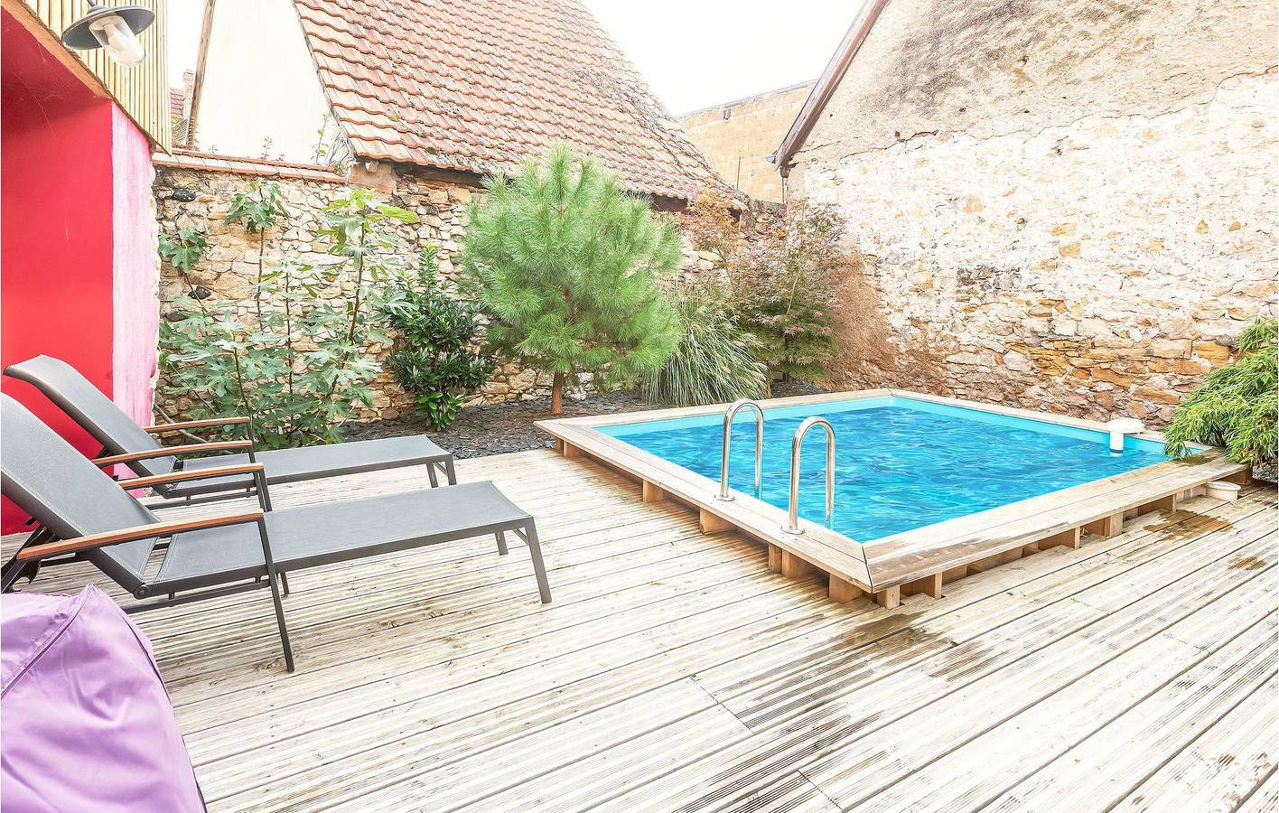 Gemütliche Wohnung mit Pool bei Katzenthal in Ingersheim, Rappoltsweiler und Umgebung