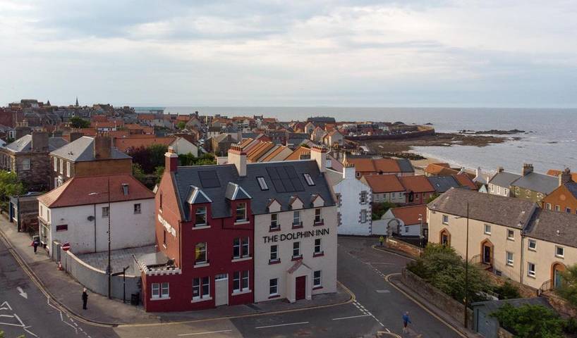 Hostel for 2 people, with Terrace and Garden as well as View in Dunbar