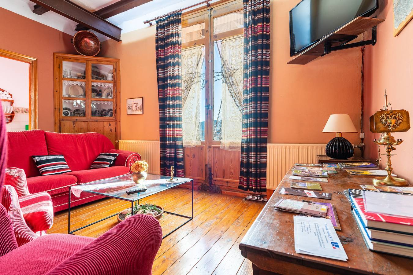Country House 'Vell' with Mountain View, Private Garden and Wi-Fi in Catí, Castellón Province