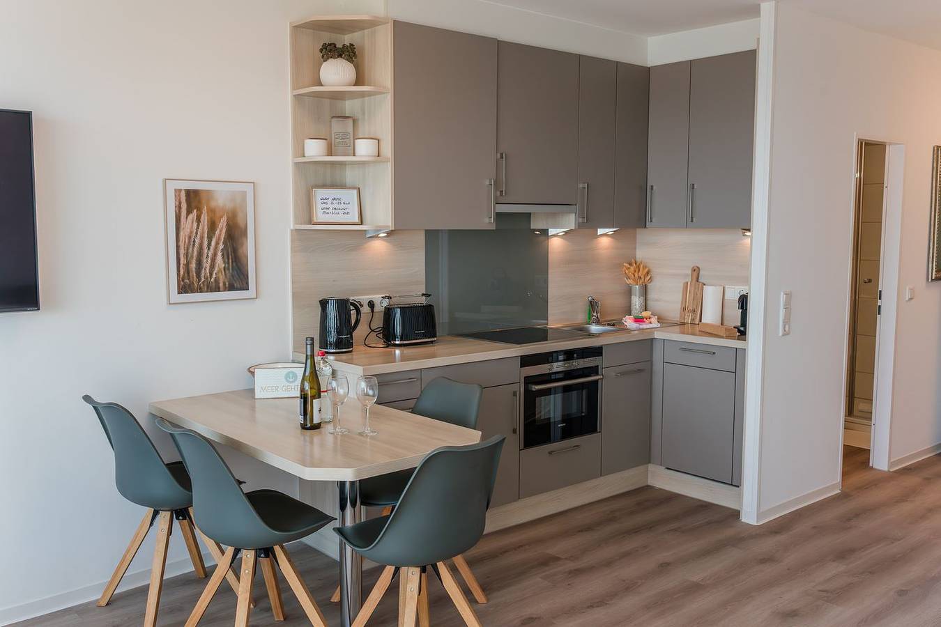 Ganze Wohnung, Moderne Ferienwohnung mit Meerblick in Wyk auf Föhr in Wyk auf Föhr (Stadt), Wyk auf Föhr