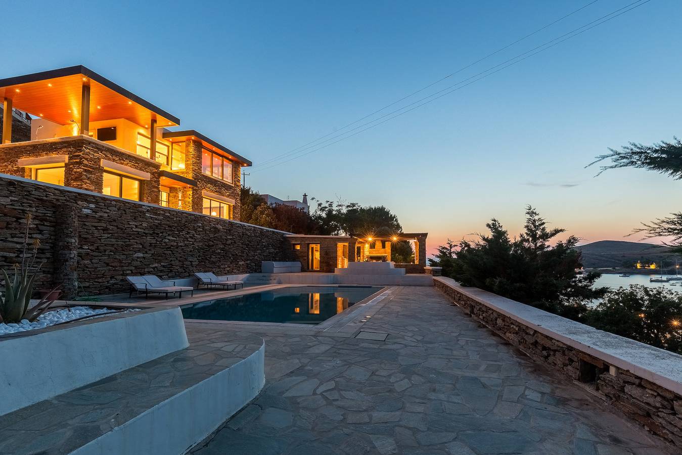 Villa Liana in Vourkari, Kea