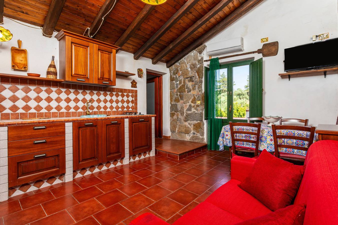 Cały apartament, Apartament wakacyjny dla 5 osób z sauna in Piedimonte Etneo, Etna