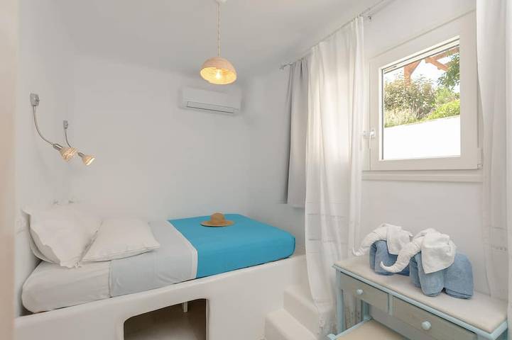 Location de vacances pour 5 personnes, avec balcon et jardin dans Agia Anna - 3