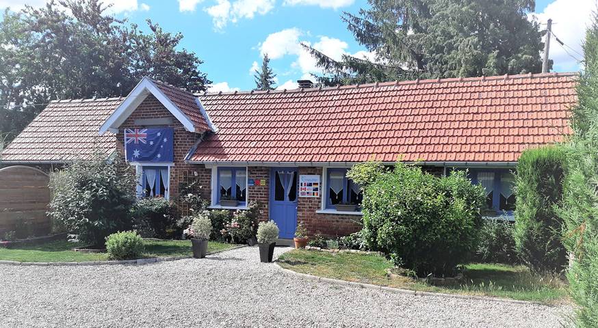 Gîte pour 4 personnes, avec jardin et terrasse dans Sailly-Laurette