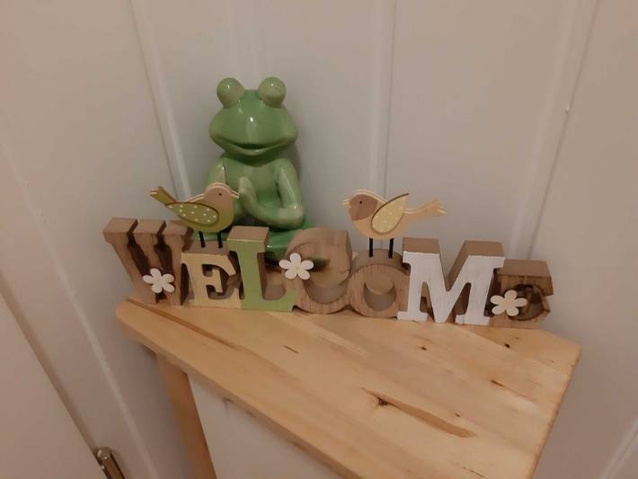 Ferienwohnung für 4 Personen, mit Ausblick und Garten sowie Balkon, kinderfreundlich in Schausende - 4