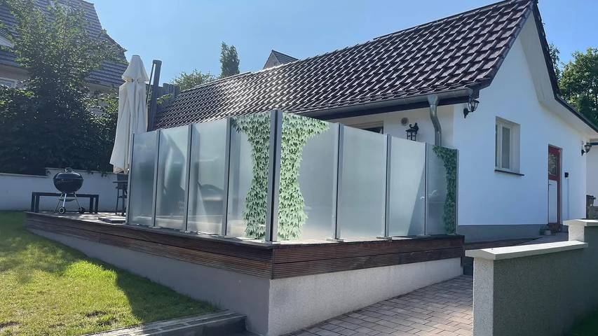Ferienhaus für 7 Personen, mit Garten und Sauna sowie Terrasse, mit Haustier in Binz