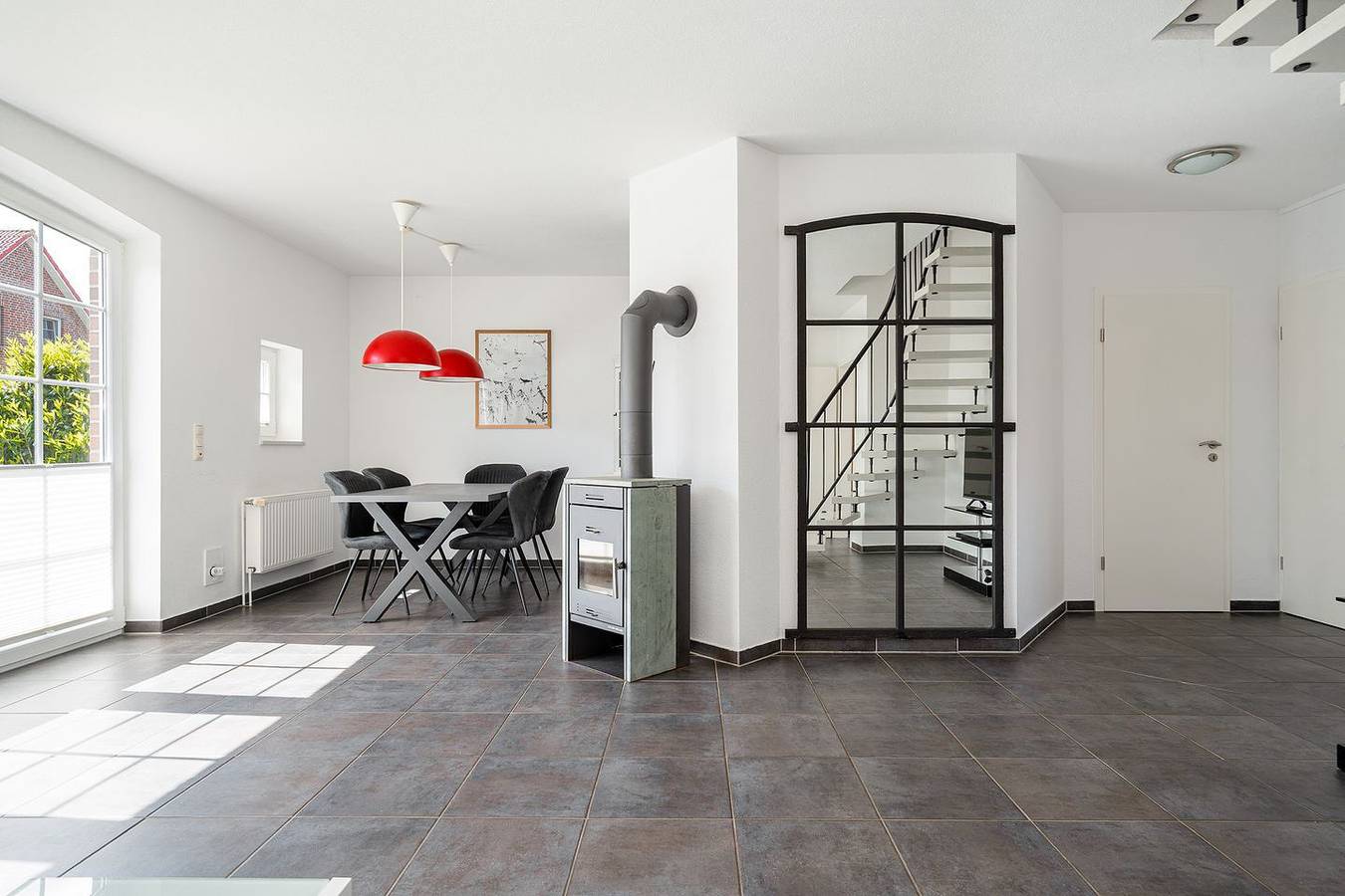 Ferienhaus (100qm) für 6 Personen mit Kamin und Terrasse in Norden in Norden, Norden und Umgebung