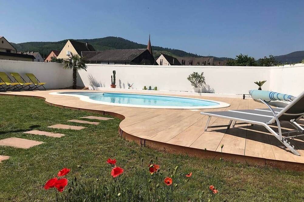 Alsacebnb - Gîte **** avec piscine privée et spa in Ammerschwihr, Parc naturel régional des Ballons des Vosges