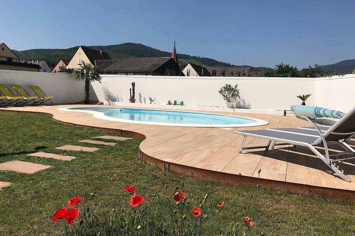 Maison de vacances pour 12 personnes, avec jardin à Ammerschwihr