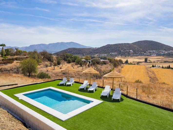 Finca für 6 Personen, mit Balkon und Garten, kinderfreundlich in Coín - 4