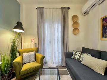 Ferienwohnung für 3 Personen, mit Balkon, kinderfreundlich in Thessaloniki