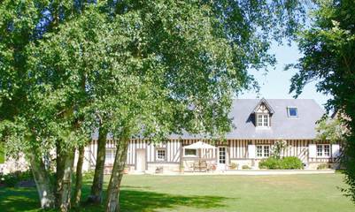 Chambre d’hôte pour 7 personnes, avec jardin, animaux acceptés à Bonneville-sur-Touques