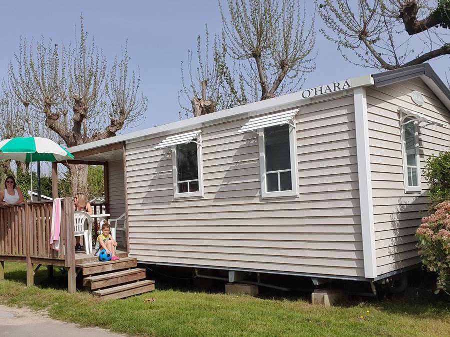Camping Harrobia - Mobilhome 4 personas - Mobil-home 2 dormitorios 4 in Bidart, Region de Bayona