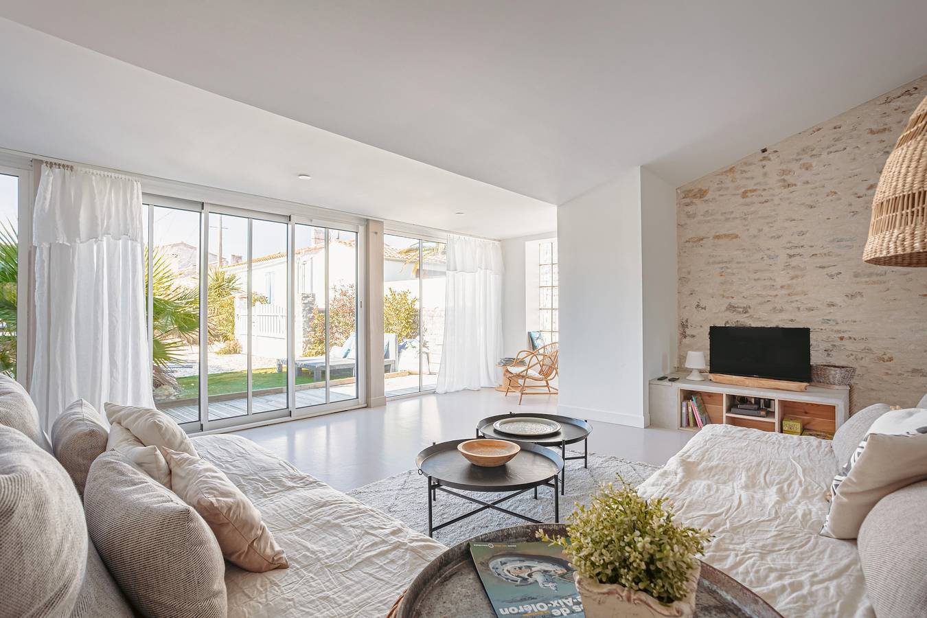 Casa de Vacaciones 'L’hirondelle' con Terraza Privada, Jardín Privado y Wi-Fi in Saint-Denis-d'Oléron, Côte de Beauté