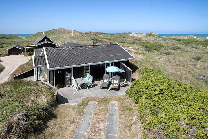 Ferienhaus mit Meerblick für 5 Personen, mit Terrasse, mit Haustier in Jammerbugt