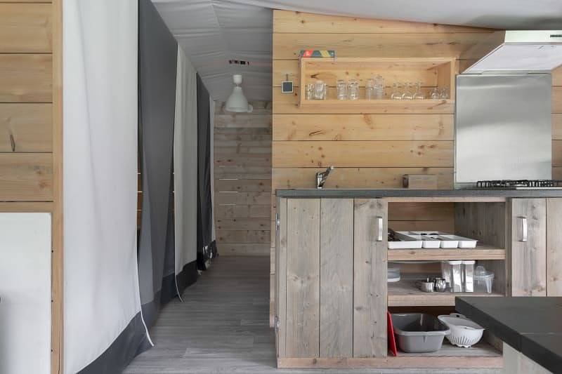 Rcn het Grote Bos — Tentvilla Veldzigt in Doorn, Provincie Utrecht