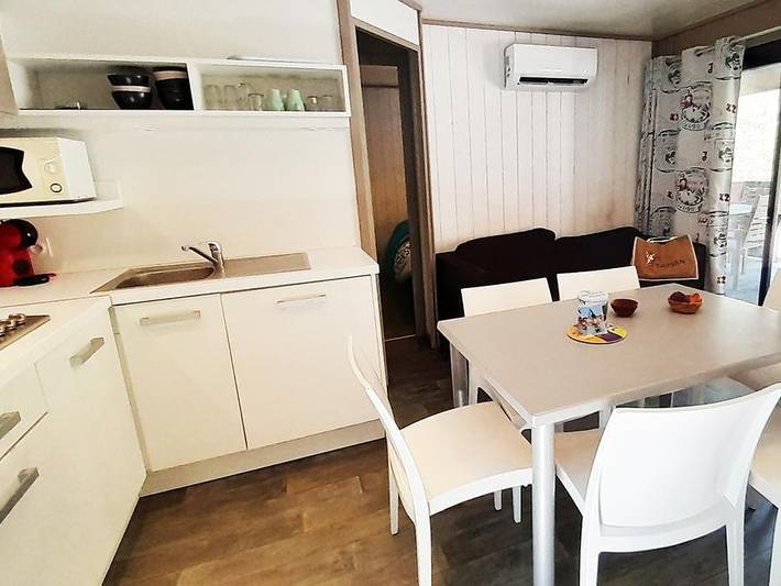 Camping Tikayan La Pinatelle - Mobilheim 6 personen - Quirigua Standard. in Saint-Auban, Cannes und Umgebung
