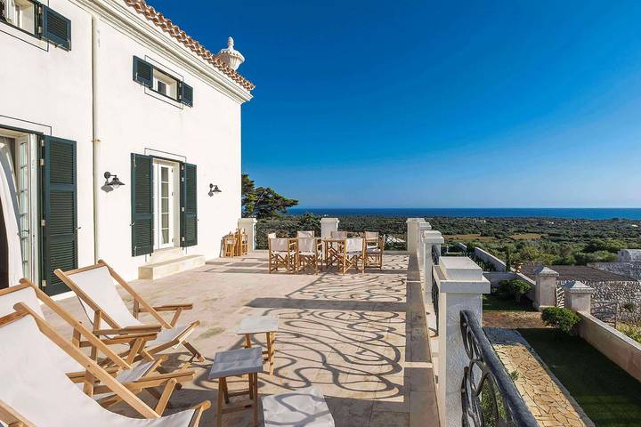 Chalet para 12 personas con jardín in Maó, Costa de Menorca
