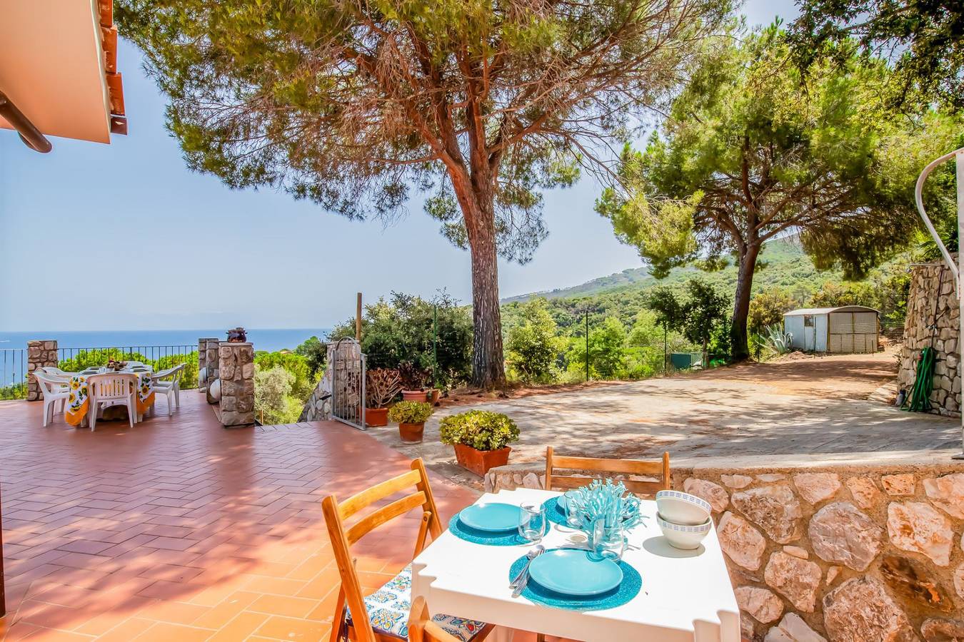Villa für 9 Personen mit Terrasse in Naregno, Capoliveri
