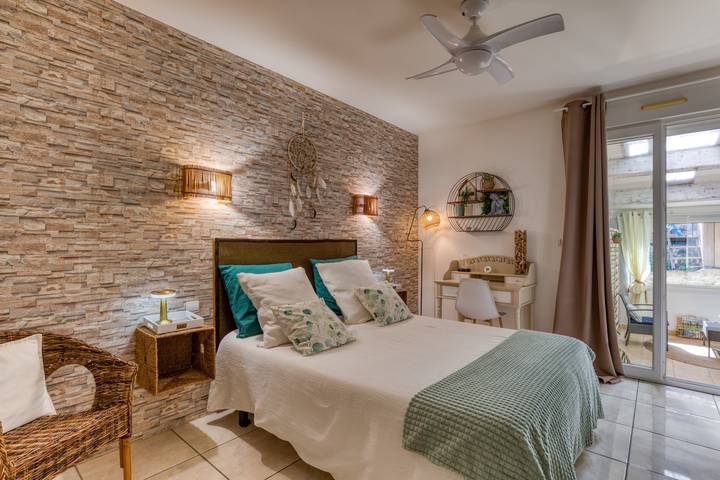 Chambre d’hôte pour 3 personnes, avec Jardin