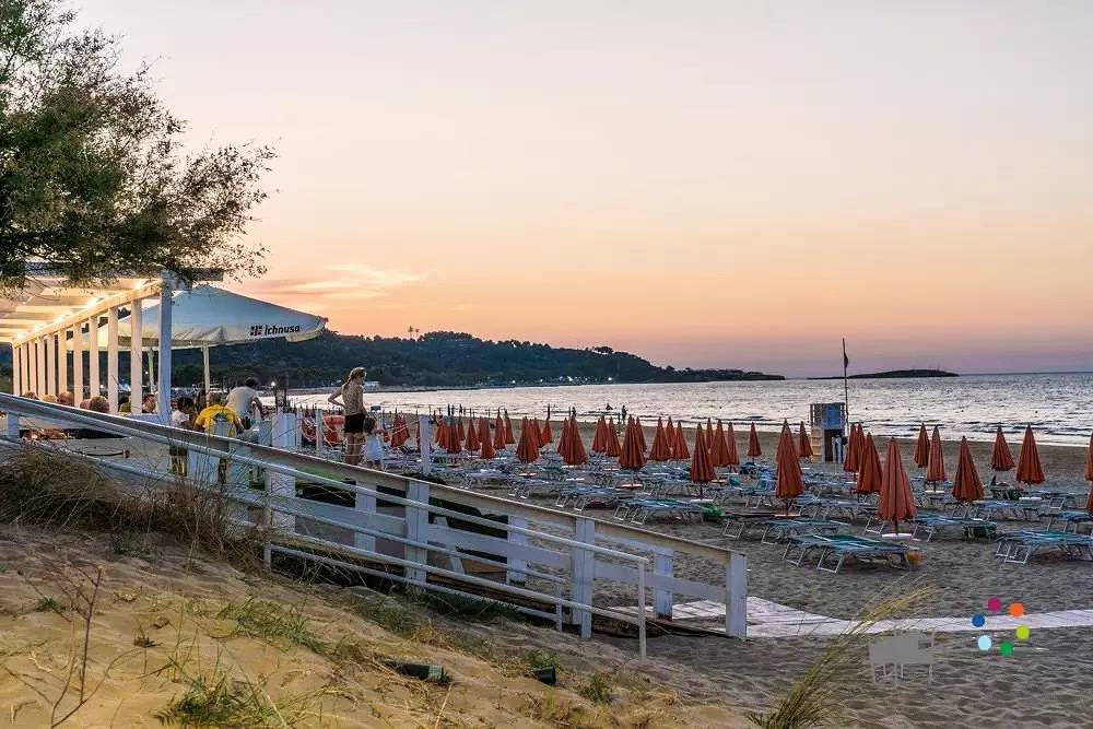 Bungalow 'Corallo' zwei Räume 3 Personen in Spiaggia Scialmarino, Gargano