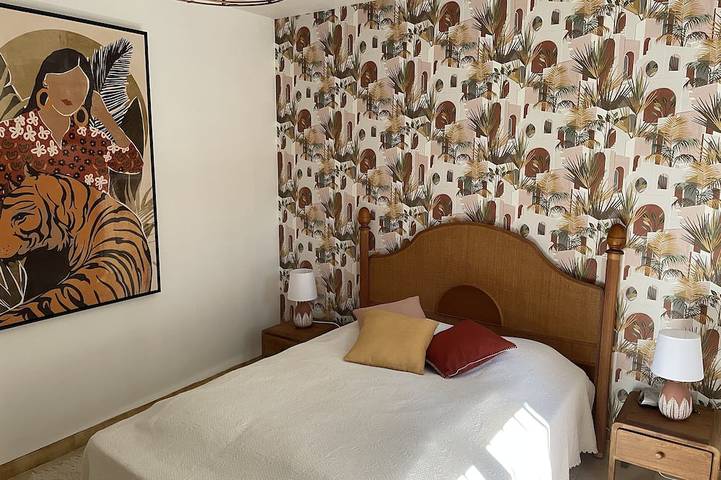 Location de vacances pour 8 personnes, avec terrasse et jardin dans Plage du Platin - 2