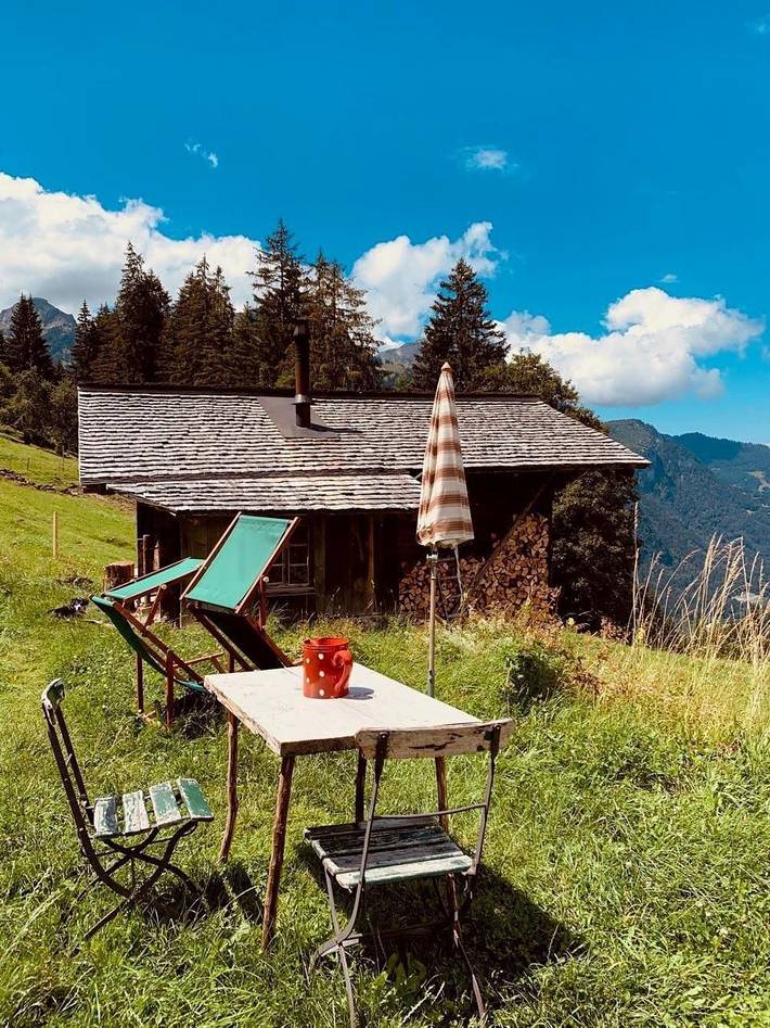 Ferienhaus für 2 Personen, mit Ausblick und Garten in der Schweiz - 3