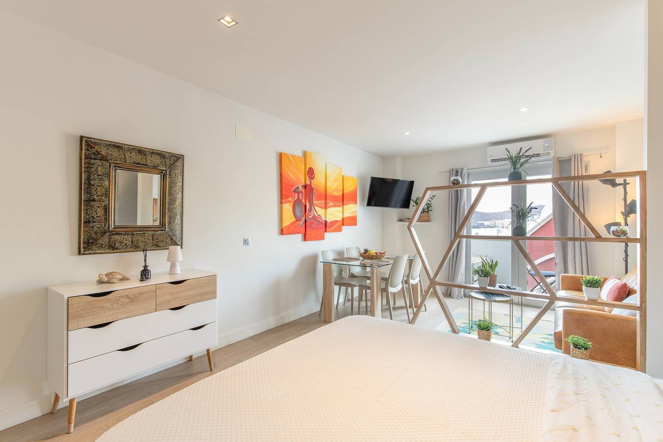 Appartement entier, Appartement de vacances 'Casita Sunwaves' avec vue sur mer, Wi-Fi et climatisation in Las Palmas de Gran Canaria Centre, Las Palmas de Gran Canaria
