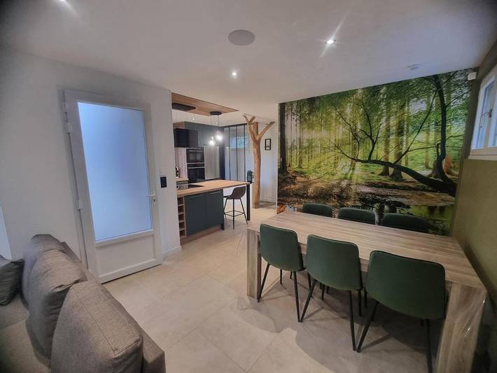Location de vacances pour 5 personnes, avec terrasse à Meyras - 4