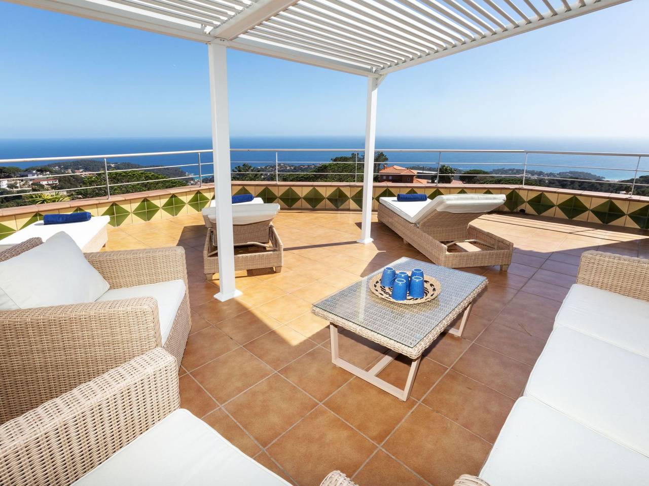 Panorama in Lloret de Mar, Costa Brava