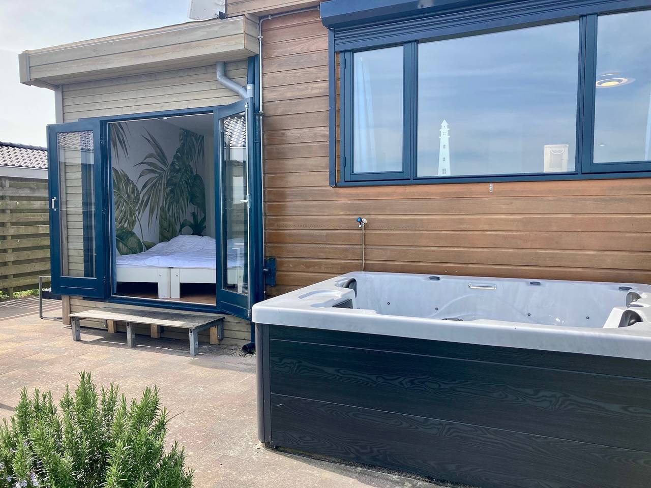 6 personen Haus Aurora mit Blick auf das Lauwersmeer, Ufergrundstück in Oostmahorn, Dongeradeel