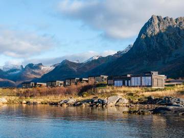 Ferienhaus für 7 Personen, mit Sauna und Terrasse, mit Haustier auf den Lofoten