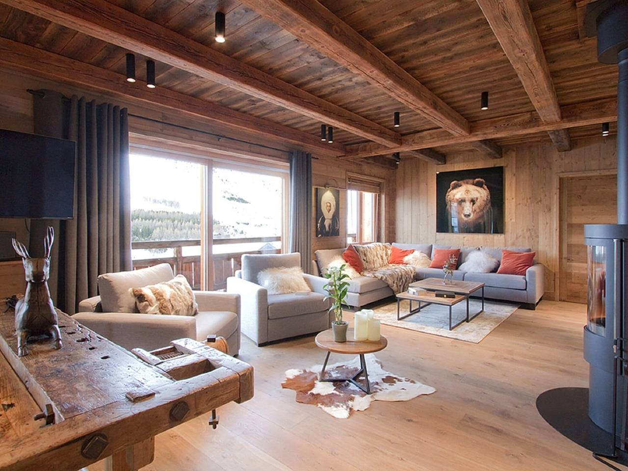 Chalet in Les Deux Alpes with Heated Pool in Mont-de-Lans, Les Deux Alpes