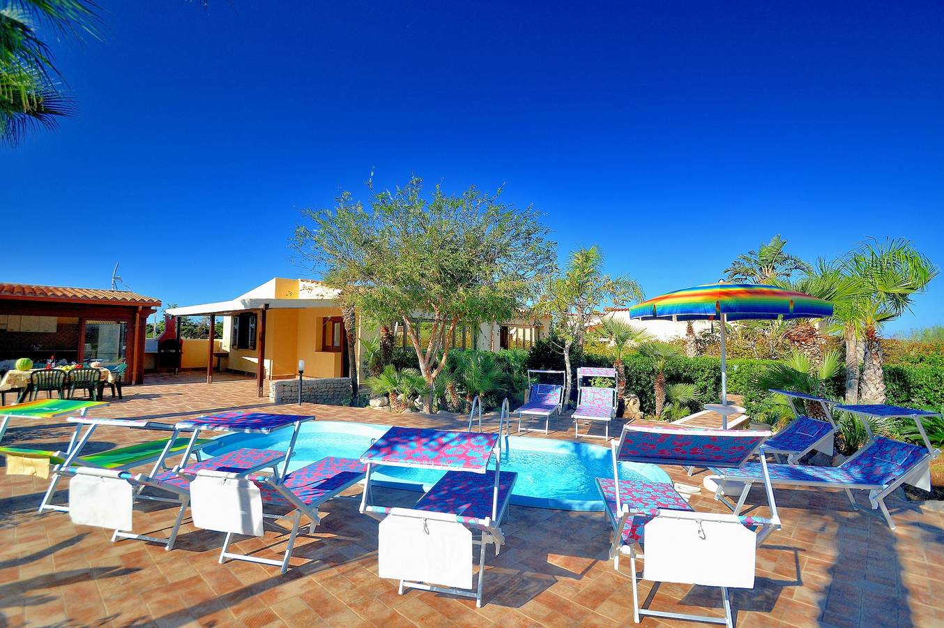 Sv032 - Villa Minoa mit privatem Pool in San Vito Lo Capo, Trapani Provinz