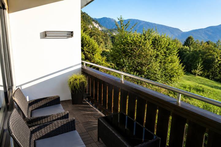 Ferienwohnung für 4 Personen, mit Balkon und Sauna sowie Ausblick in Bad Goisern - 3