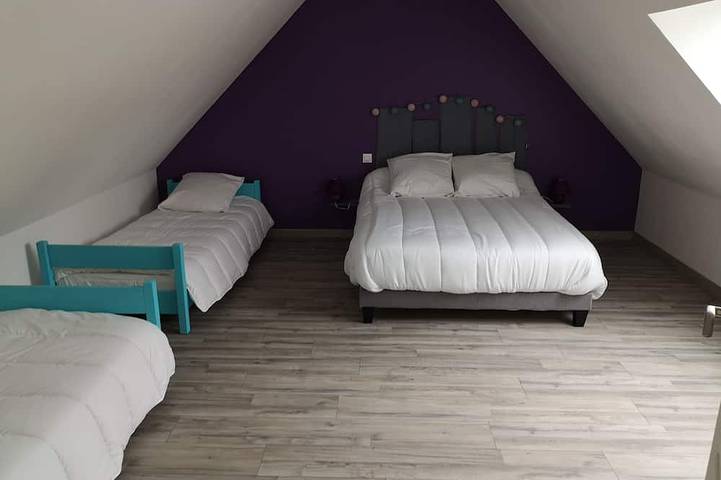 Location de vacances pour 8 personnes, avec jardin et terrasse à Saint-Quentin-la-Motte-Croix-au-Bailly - 3
