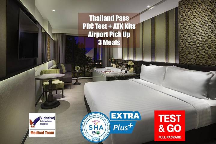 Apartamento para 2 personas, con piscina y terraza en Bangkok