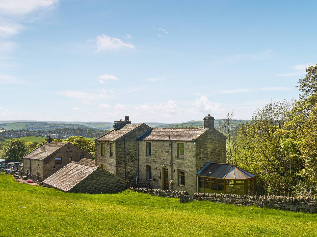 West View Farm in Yorkshire del Oeste