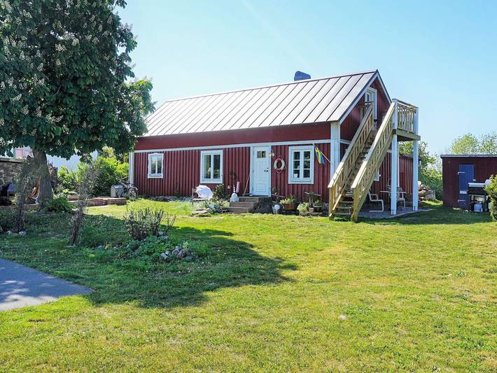 Ferienhaus für 6 Personen, mit Balkon und Garten sowie Sauna in Blekinge