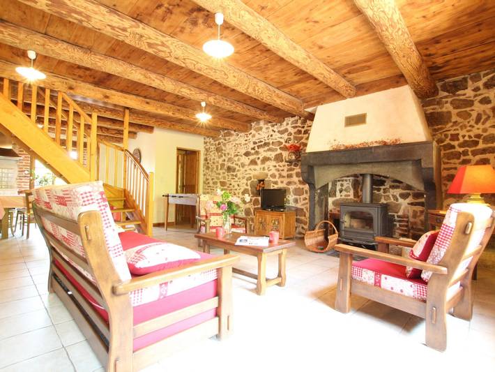 Gîte pour 6 personnes, avec Jardin