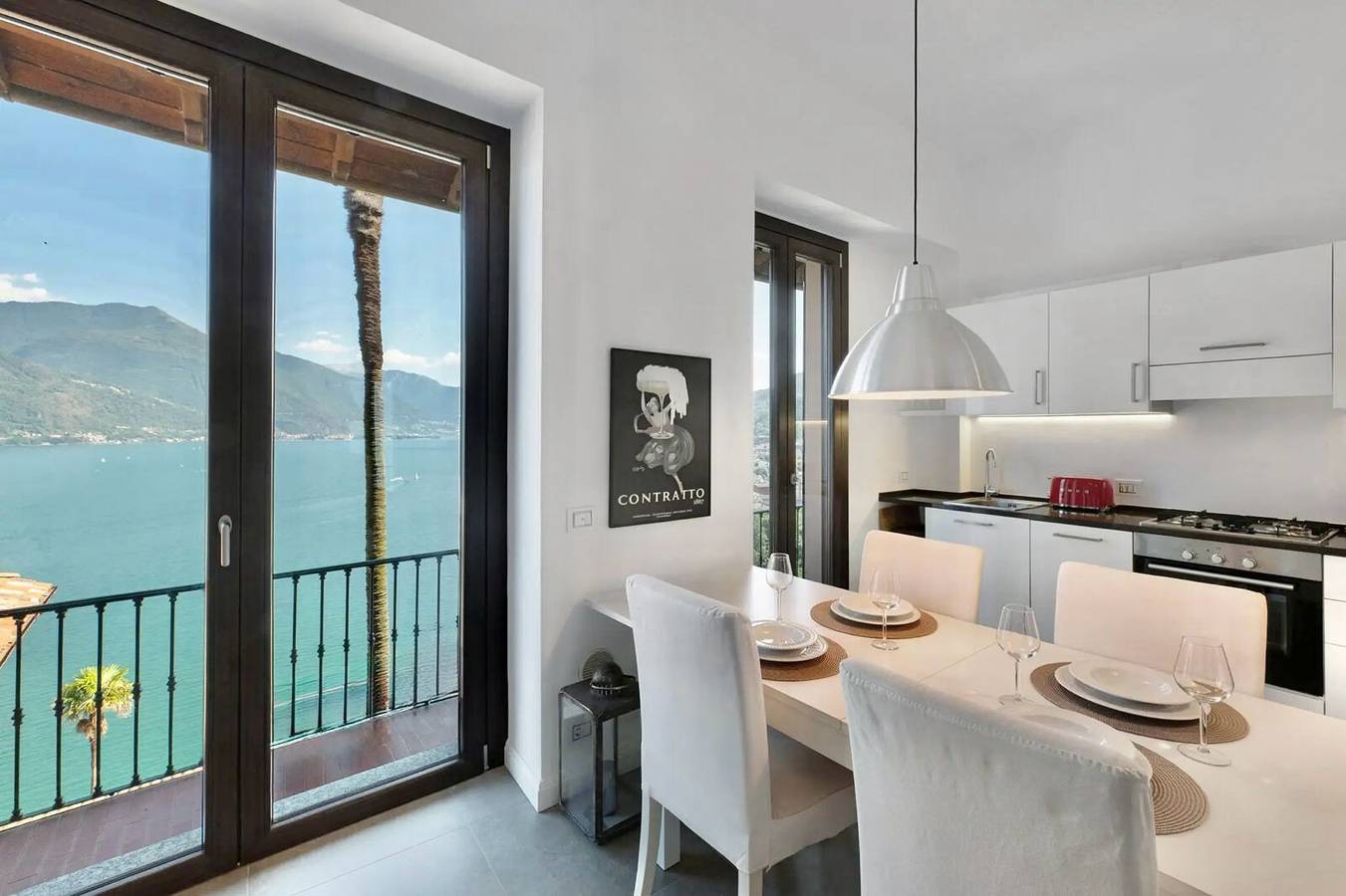 Ganze Wohnung, Apartment mit Seeblick in Musso, Gemeinde Musso