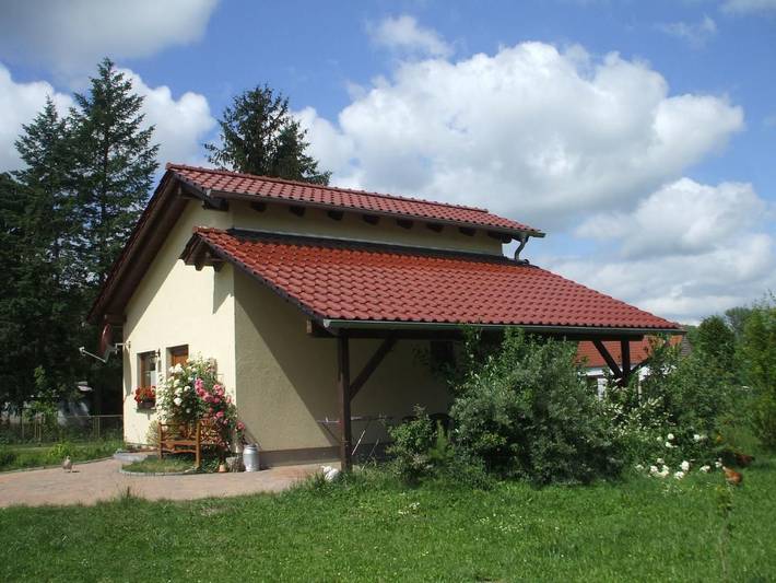 Ferienhaus für 4 Personen, mit Terrasse