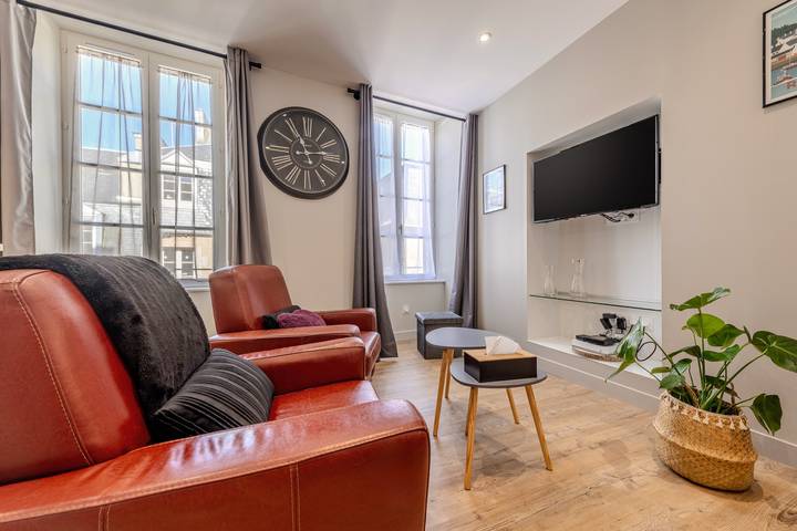Appartement entier, Appartement "Théâtre Morlaix" (en anglais) in Morlaix, Ceinture Dorée