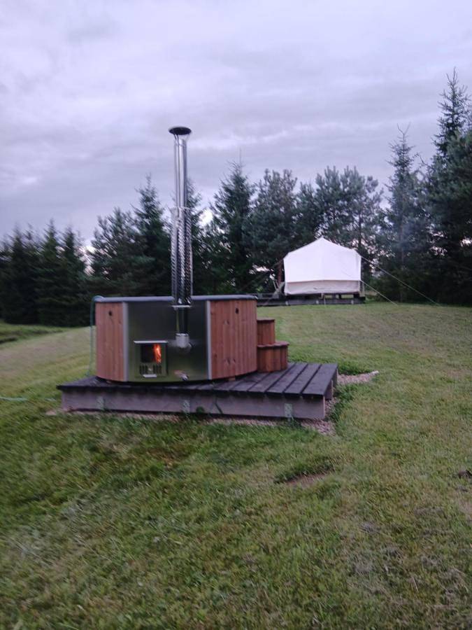 Bungalow für 4 Personen, mit Terrasse und Sauna sowie Ausblick und Seeblick in Estland - 3