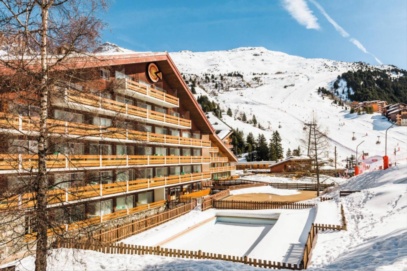 Ganzes Studio, Les Bleuets Studio Eco-Standard 3 people in Méribel-Mottaret, Les Allues