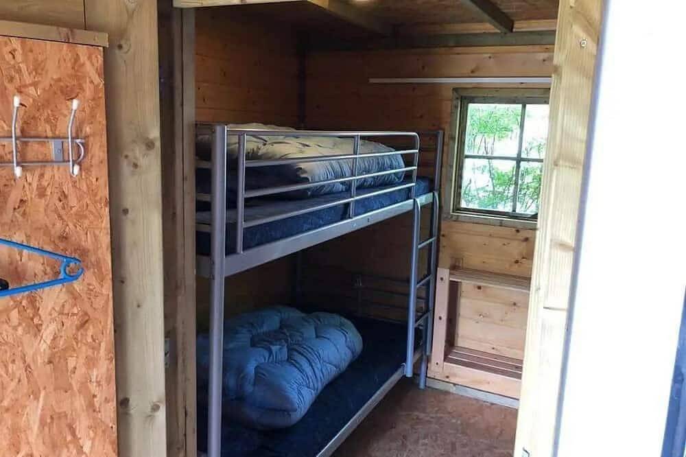 Luxe 6 persoons kampeerhut in Petten, Nederlandse Noordzeekust