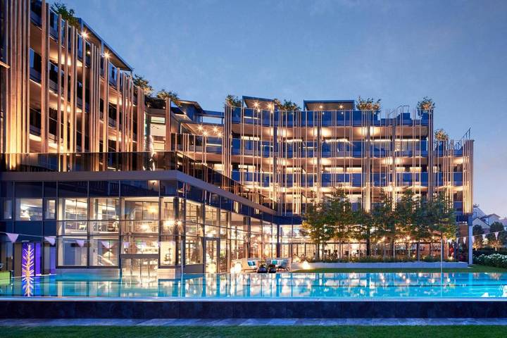 Hotel für 2 Personen, mit Balkon und Whirlpool sowie Terrasse und Garten